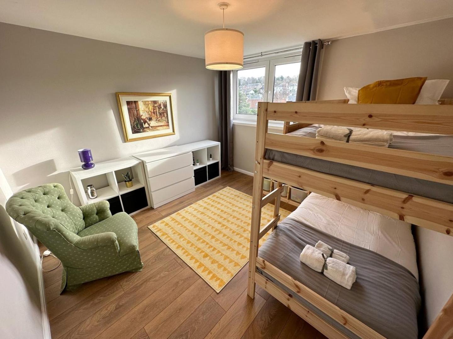 Scandi Style Apartment With Stunning Views Linlithgow Exteriör bild